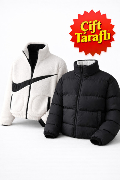 OTAKU Urban Dualwear Reversible Plush & Inflatable Unisex Winter Coat