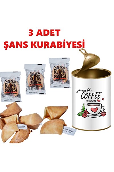 E-Hediyeci Arkadaşa Hediye Seti , Arkadaş Hediyesi, Şans Kurabiyesi Hediye Ku...