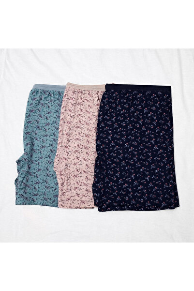 Güryıldız 3’lü Desenli Kadın Boxer