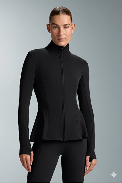 Gugus Women's Light Warm Running Volanli Zippered High Collar Sports Jacket –...