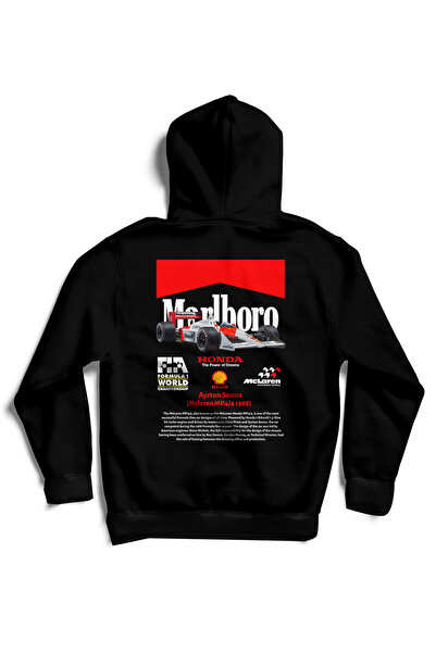 Butik F1 Marlboro Ayrton Senna / Hoodie