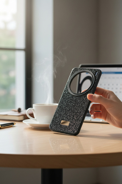 batuteknoloji Vivo X200 Pro Kırçıllı Taşlı Venüe BTU Silikon Kapak