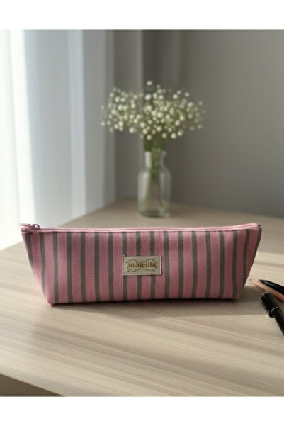 in steilla Pen Holder & Straight-Line Multi-Purpose Use & Makeup Bag..