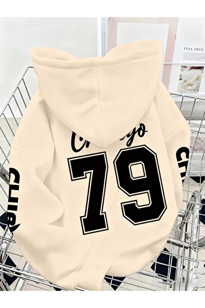 GALASHOP Chicago Printed Hoodie for Women