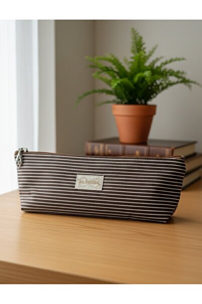 in steilla Pen Holder & Straight-Line Multi-Purpose Use & Makeup Bag..