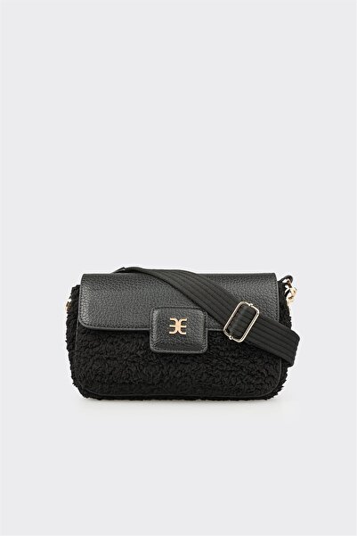 Elle Shoes Siyah Kadın Küçük Çapraz Çanta