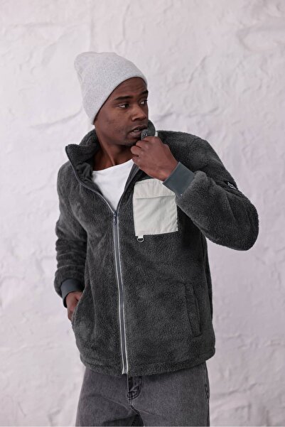 SIFIR4 AlpineSoft Peluş polar unisex Gri