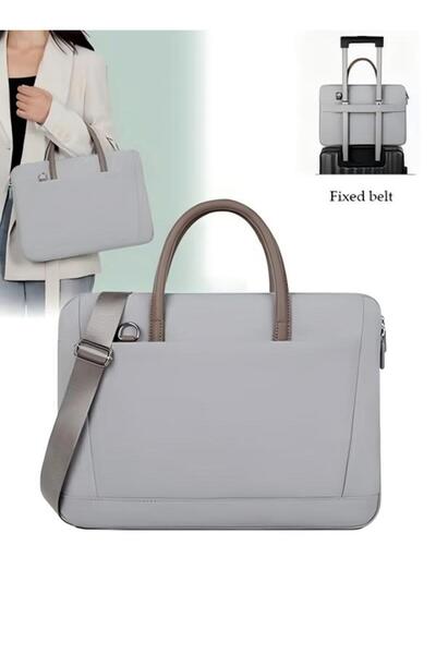 DOMEET 15.6 Inch Laptop Bag Lightweight Computer Bag Travel Business Briefcas...