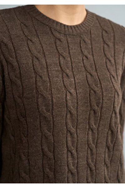 Serpirella Butik Crew Neck Knitted Sweater