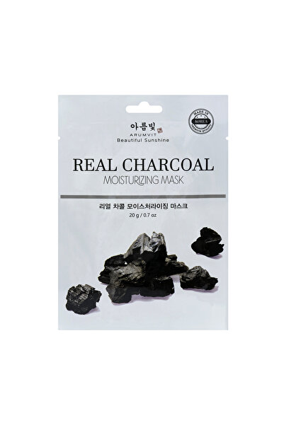 EVA Arumvit Real Charcoal Moisturizing Mask for Hydrated, Purified & Refreshe...