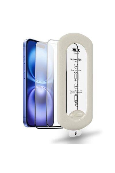 Kodak واقي شاشة من الزجاج المقوى مع طقم محاذاة تلقائية، مقاوم للغبار، مقاوم ل...