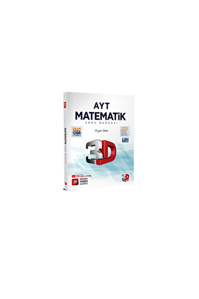 paraf yayınları 3D AYT Matematik Soru Bankası