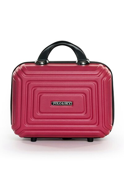 POLO&SKY Altuğ Model Вишневий колір Abs косметичка Ручна поклажа