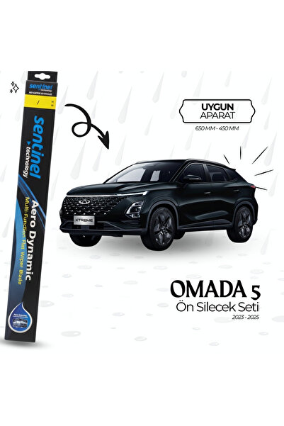 Sentinel CHERY OMADA 5 SİLECEK SETİ 650MM-450MM
