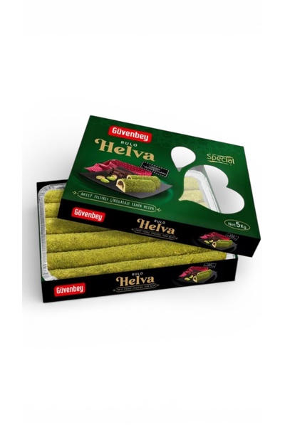 DUMAN GURME GÜVENBEY HELVA FISTIKLI RULO 5 KG