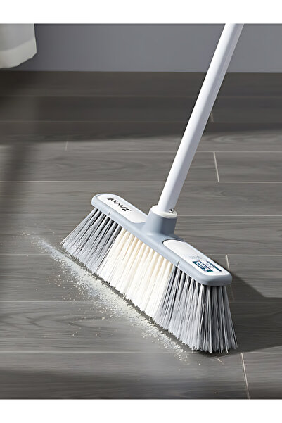 Bisbell مكنسة أرضية BB2111 بمقبض معدني - شعيرات ناعمة وكثيفة ومقبض مريح لجميع...