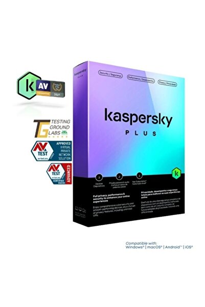 KASPERSKY بالإضافة إلى حماية الإنترنت لثلاثة أجهزة - خزانتان خاصتان لكلمات ال...