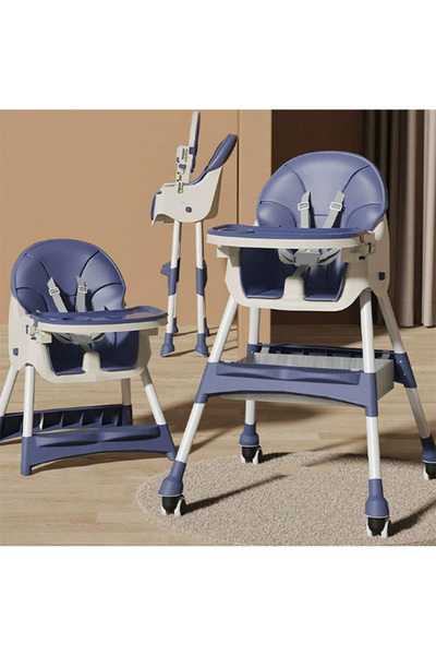 VOGMAX كرسي طعام متعدد الوظائف للأطفال: كرسي بذراعين وكرسي هزاز في كرسي واحد ...