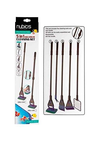 Atılım Akvaryum Nubios 5'i 1 Temizleme Çubuğu