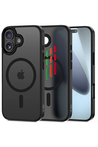 Tech-Protect Carcasă Magmat XT pentru iPhone 17, neagră mată