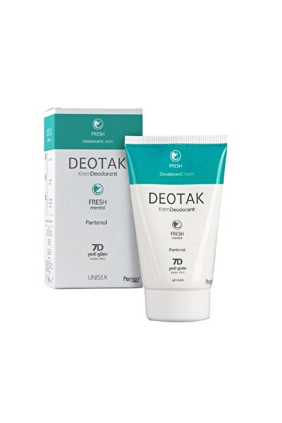 Deotak Fresh Mentol Krem Deodorant 35 ml