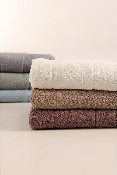 Bella Home Şazeli 90X150 Eco Bath Towel – 2400 Gr (6 Pieces) - 100% Cotton Co...