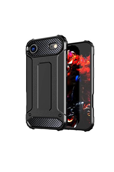 OEM Carcasă hibridă neagră pentru iPhone 17 Air