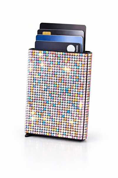 bb butik basic Stone Automatic Card Holder By6911