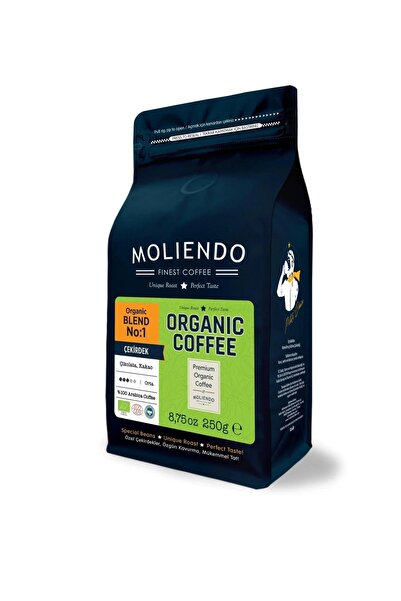 Moliendo Finest Coffee MOLİENDO ORGANİK KAHVE BLEND NO:1 ÇEKİRDEK