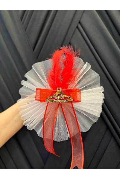 ecrin tuhafiye hobi Kırmızı Gelin Bohça Süsü, Gelin Çeyiz Düğün Nişan Valiz B...