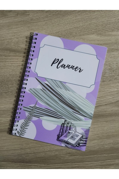 Kapudan 52 Weeks Unlimited Spiral 15X21 Daily/Weekly Planner