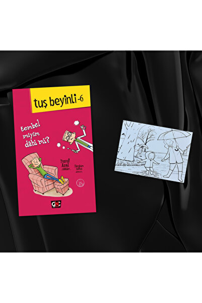 Genç Nesil Tuş Beyinli 6 / Tembel Miyim Dahi Mi? / Ciltli / Kartpostal Boyama...