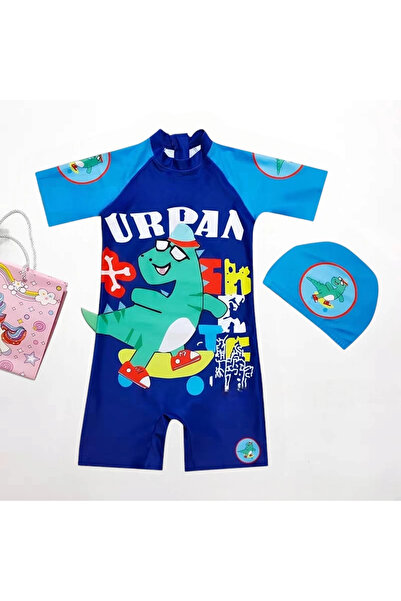1way Boys' blue swimsuit