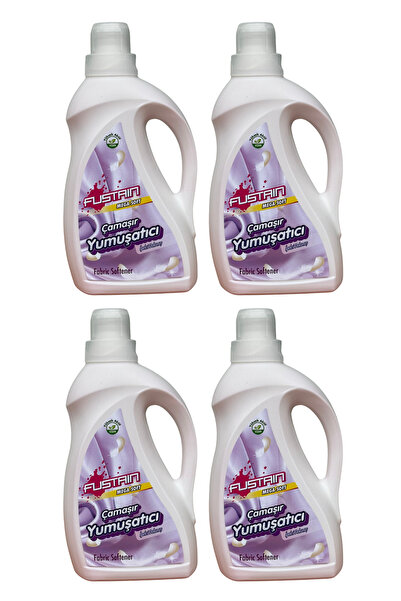 FUSTAIN Bahar Kokulu 30 Yıkama Konsantre Çamaşır Yumuşatıcısı – (4 x 1000 ml)...