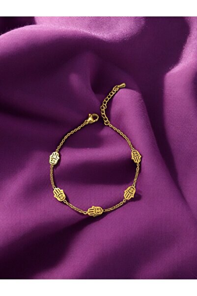 Arya ÇELİK GOLD FATMA ANA ELİ BİLEKLİK