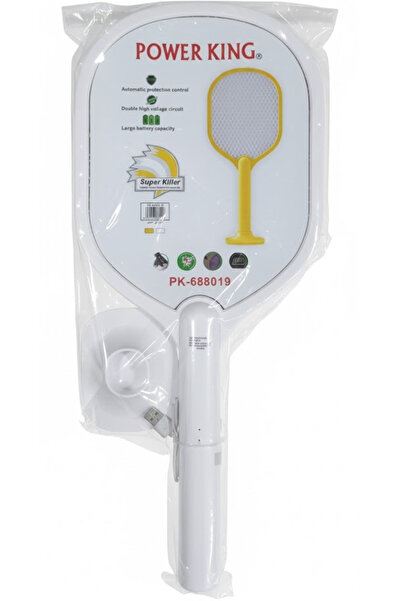 Biki مضرب صاعق الحشرات الكهربائي، مضرب ذباب وبعوض، الحجم: 49 × 21 × 1.5 سم، ق...