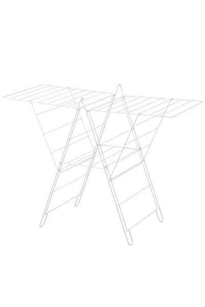 IKEA Indoor Outdoor Clothes Drying Rack White 19 Meter Capacity