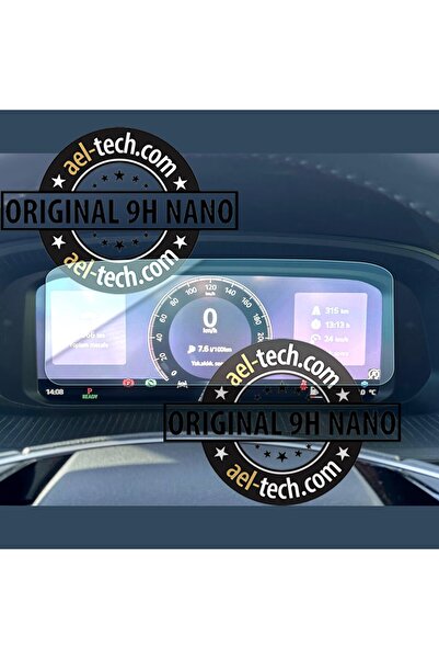 ael-tech Skoda Octavia Elite Compatible Digital Instrument 9H Nano Screen Pro...
