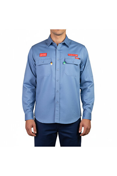 Shelter Jaguar 12 CAL FR Shirt with CAT 2, 88/12 Cotton-Nylon, NFPA 70E and N...