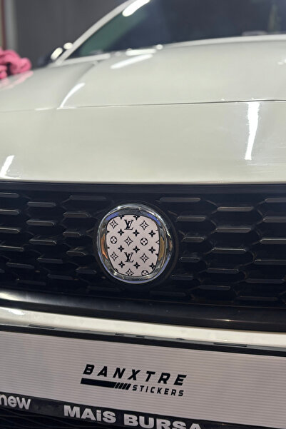 Banxtre Full Set of Front-Rear Stickers Compatible with Logo for Fiat Egea