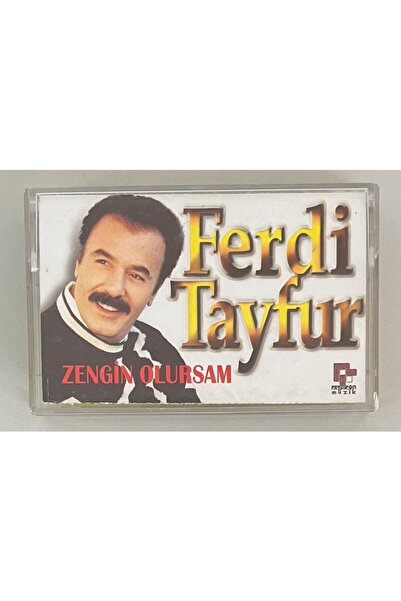 Genel Markalar Ferdi Tayfur Zengin Olursam Kaset (Orjinal 1999 Dönem Baskı Ka...