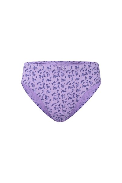 FASHION ACADEMY Womens Printed Inner Elastic Panty Assorted Colors Pack of 6
