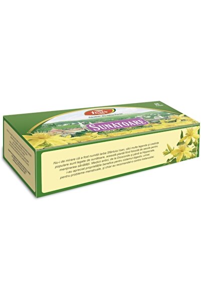 Fares Ceai de sunătoare, 80 de pliculețe,