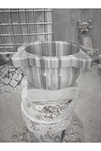 Marmara çizgili kurna 45x45x25,hamam kurnası,Türk hamam kurnası