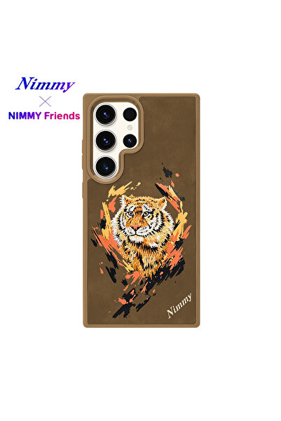 Nimmy Samsung Galaxy S25 Ultra | MagSafe Uyumlu 3D Gerçek Nakış İşlemeli Kapl...