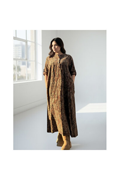 FeteRL Animal Print Velvet Dress Size Large