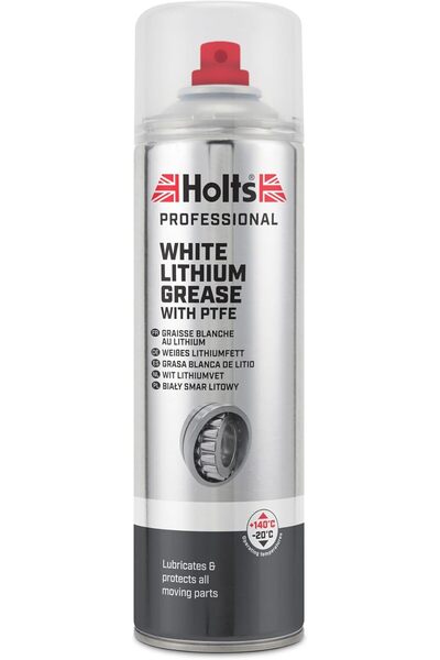 Holts HMTN0071A White Lithium Grease with PTFE 500ml