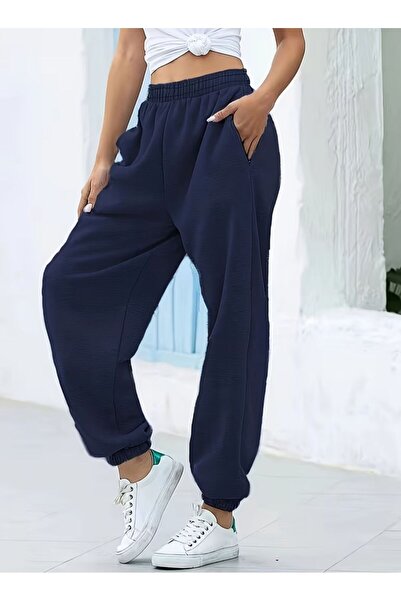 Le Vion Kadın Salaş Iki Iplik Oversize Jogger Eşofman Altı