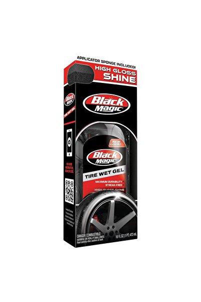 Black Magic 5072647 Tire Wet Gel, 16 oz.