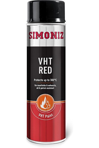 SIMONIZ High Temperature Red Paint, 1 Litre, Durable Smooth Finish, Ideal for...